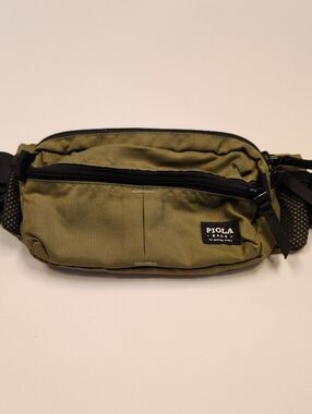 Olive Green Men's Belt Bag — Versatile Waist Pack